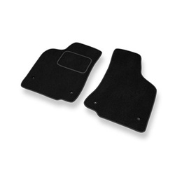 Tapis de Sol Velours adapté pour Volkswagen Polo III Classic, Hayon, SW (1994-2001) - Premium tapis de voiture - noir