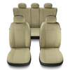 Housses de siège adaptées pour Audi A4 B5, B6, B7, B8, B9 (1995-2024) - housse siege voiture universelles - couverture siege - PG-3