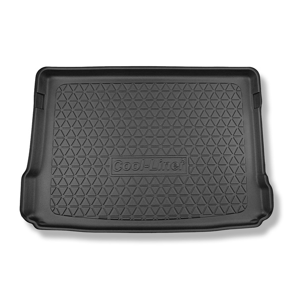 Tapis de coffre adapté pour Mercedes-Benz GLA H247 SUV (12.2019-....) - bac de coffre - protection de coffre voiture - coffre supérieur; plancher amovible en la position la plus haute; pas pour la version Plug-in Hybrid GLA H247 (250e)