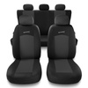 Housses de siège adaptées pour Audi A1 I, II (2010-2019) - housse siege voiture universelles - couverture siege - S-G1