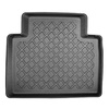 Tapis de sol en TPE adapté pour Nissan X-Trail III SUV (08.2014-....) - 5 ou 7 sièges; sans la troisième rangée de sièges - tapis de voiture - noir