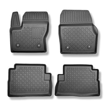 Tapis de sol en TPE adapté pour Ford Kuga II SUV (12.2015-10.2022) - tapis de vo