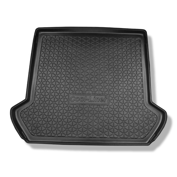 Tapis de coffre adapté pour Volvo XC90 I SUV (2002-04.2015) - bac de coffre - protection de coffre voiture - 5/7 places; 3e rangée abaissée