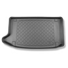 Tapis de coffre adapté pour Kia e-Soul SUV (05.2019-....) - bac de coffre - protection de coffre voiture - coffre supérieur; plancher double du coffre en position haute