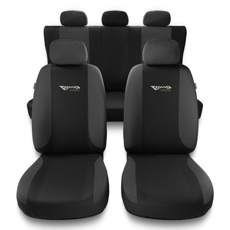 Housses de siège adaptées pour Seat Ibiza I, II, III, IV, V (1984-2019) - housse siege voiture universelles - couverture siege - TG-G