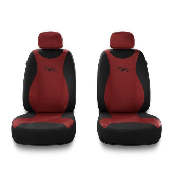 Housses de siège adaptées pour Renault Clio II, III, IV, V (1998-....) - housse siege voiture universelles - couverture siege - TR-RD