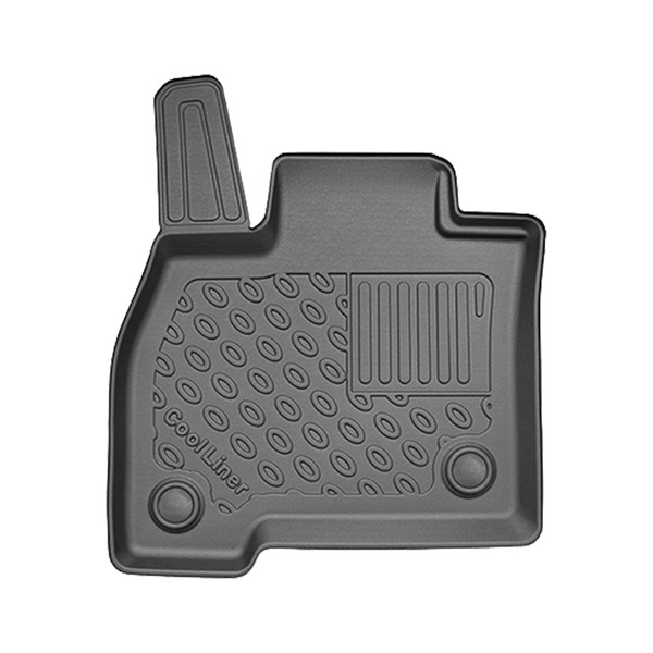 Tapis de sol en TPE adapté pour Jaecoo 7 Super Hybrid (PHEV) SUV (2024-....) - tapis de voiture - noir