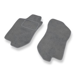 Tapis de Sol Velours adapté pour Alfa Romeo 145 I Hayon (1994-2001) - Premium tapis de voiture - gris