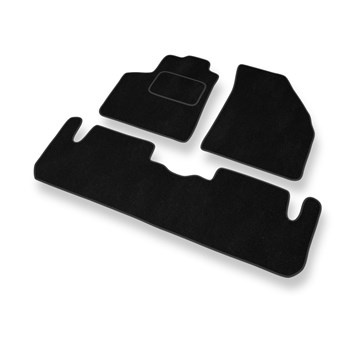 Tapis de Sol Velours adapté pour Chevrolet Rezzo Monospace (2004-2008) - Premium