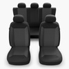 Housses de siège adaptées pour Audi A4 B5, B6, B7, B8, B9 (1995-2024) - housse siege voiture universelles - couverture siege - RYL-G