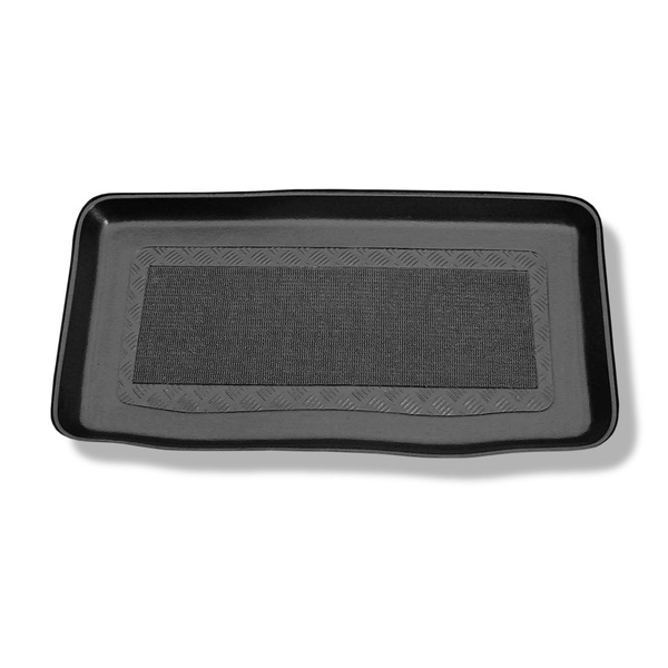 Tapis de coffre adapté pour Chevrolet Spark M300 Hayon (02.2010-2015) - bac de coffre - protection de coffre voiture