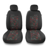 Housses de siège adaptées pour Peugeot Rifter (2018-....) - housse siege voiture universelles - couverture siege - 2UNE-RD