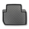 Tapis de sol en TPE adapté pour Mitsubishi Outlander III SUV (09.2012-10.2021) - non pour version hybride; sans la troisième rangée de sièges - tapis de voiture - noir