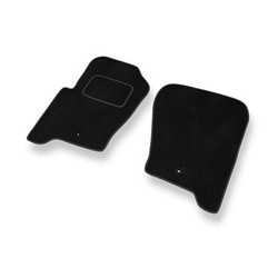Tapis de Sol Velours adapté pour Land Rover Range Rover Sport I SUV (2004-2013) - Premium tapis de voiture - noir