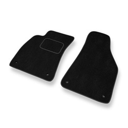 Tapis de Sol Velours adapté pour Audi A4 II B6 Avant, Cabriolet, Berline (2000-2005) - Premium tapis de voiture - noir