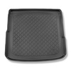 Tapis de coffre adapté pour Skoda Enyaq iV SUV, Coupé (04.2021-....) - bac de coffre - protection de coffre voiture - coffre supérieur; surface plate du coffre; plancher amovible en la position centrale