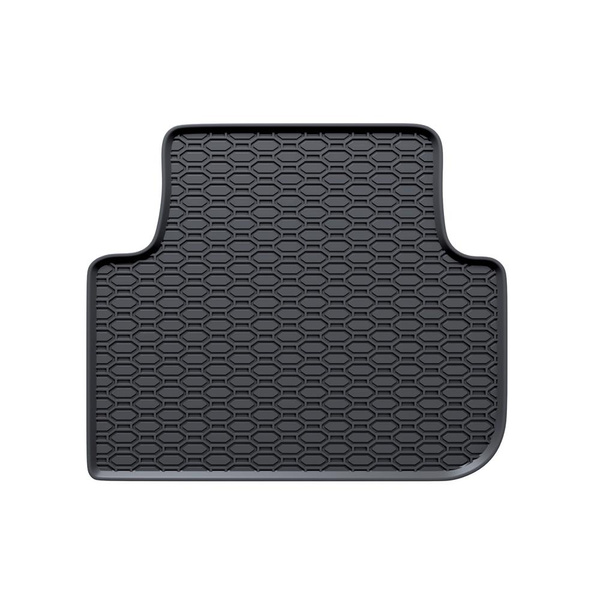 Tapis de sol en caoutchouc adapté pour Cupra Leon eTSI MHEV Sportstourer (2020-....) - tapis de voiture - noir - 4 pcs.