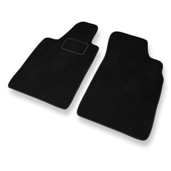 Tapis de Sol Velours adapté pour Fiat Barchetta (1995-2005) - Premium tapis de voiture - noir