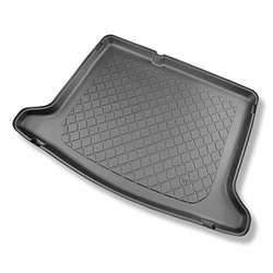 Tapis de coffre adapté pour Volkswagen ID.3 Hayon (11.2019-....) - bac de coffre - protection de coffre voiture - coffre inférieur; modèles sans plancher amovible du coffre