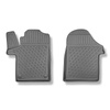 Tapis de sol en TPE adapté pour Mercedes-Benz Vito W447 Van (10.2014-....) - Version compacte, Version longue et Version extra-longue - tapis de voiture - noir