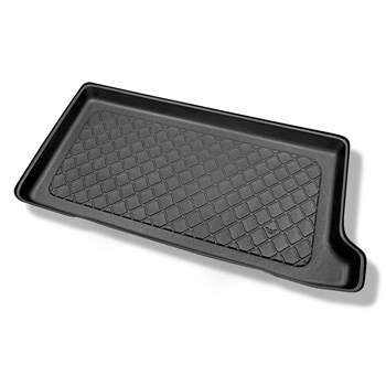 Tapis de coffre adapté pour Fiat 500 Hybrid Hayon (02.2020-....) - bac de coffre - protection de coffre voiture - non pour Fiat 500e