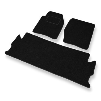 Tapis de Sol Feutres adapté pour Land Rover Discovery II (1998-2004) - tapis de voiture - noir