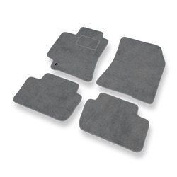 Tapis de Sol Velours adapté pour Lexus IS I XE10 Berline (1998-2005) - Premium tapis de voiture - gris