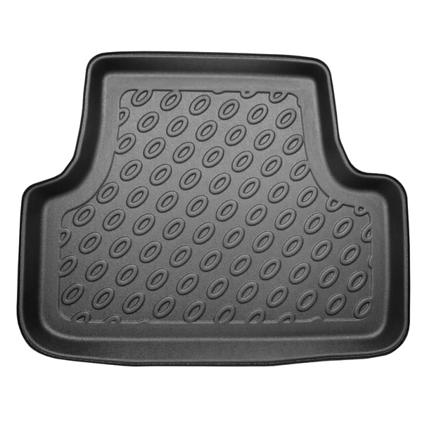 Kit tapis de coffre et tapis de voiture TPE PREMIUM pour: Volkswagen Golf VII Hayon (10.2012-12.2019) - avec roue de secours à usage temporaire / kit de réparation; sur le coffre supérieur et inférieur