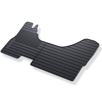 Tapis de sol en caoutchouc adapté pour Iveco Daily III (2000-2006) - tapis de voiture - noir