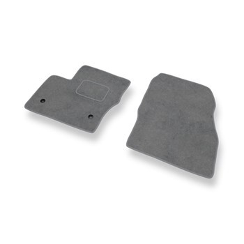 Tapis de Sol Velours adapté pour Ford Transit Connect (5-places) (2014-....) - Premium tapis de voiture - gris