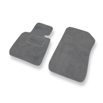 Tapis de Sol Velours adapté pour BMW 3 M3 IV E90 (2007-2013) - Premium tapis de voiture - gris