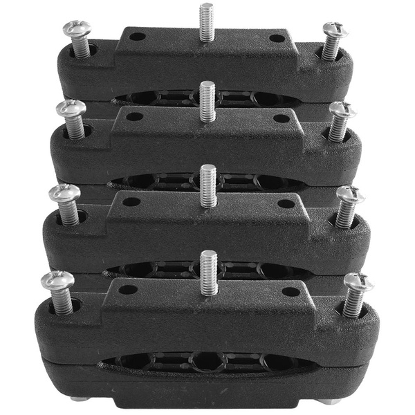 Adaptateurs pour les barres larges sans profilé T - 4 pièces