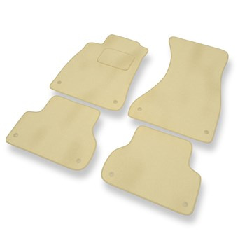 Tapis de Sol Velours adapté pour Audi A4 B9 Avant, Berline (2015-2024) - Premium