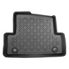 Kit tapis de coffre et tapis de voiture TPE pour: Volvo V40 II Cross Country Hayon (07.2012-07.2019) - coffre inférieur (sans plancher double du coffre)