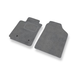 Tapis de Sol Velours adapté pour Toyota Corolla IX Hayon, Break, Berline (2001-2009) - Premium tapis de voiture - gris