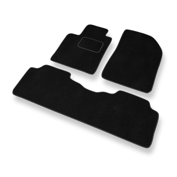 Tapis de Sol Velours adapté pour Citroen C5 I Break, Liftback (2001-2004) - Premium tapis de voiture - noir