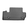 Tapis de sol en TPE adapté pour Peugeot 3008 II SUV (11.2016-....) - avec Hi-Fi-System FOCAL; non pour Hybrid & Hybrid4 - tapis de voiture - noir
