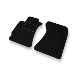Tapis de Sol Velours adapté pour Subaru Forester II SUV (2002-2008) - Premium tapis de voiture - noir