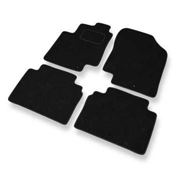 Tapis de Sol Feutres adapté pour Hyundai i20 I (2008-2014) - tapis de voiture - noir