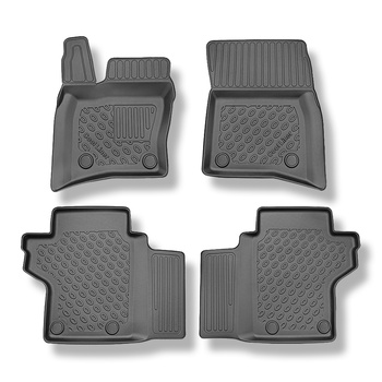 Tapis de sol en TPE adapté pour Land Rover Defender 90 (L663) SUV (01.2020-....)