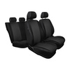 Housses de siège sur mesure adaptées pour Ford Fiesta VI Hayon, Van (2002-2008) - housse siege voiture - couverture siege - noir