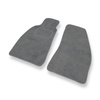 Tapis de Sol Velours adapté pour Alfa Romeo GTV Coupé (1995-2006) - Premium tapis de voiture - gris