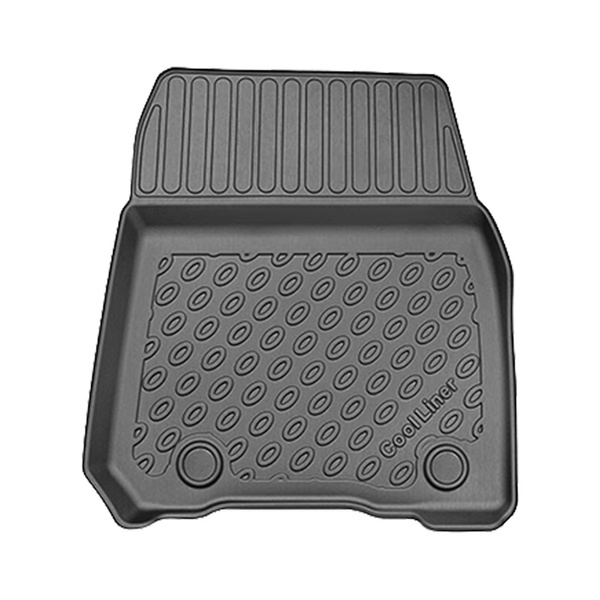 Tapis de sol en TPE adapté pour Land Rover Range Rover V (460) SWB SUV (11.2021-....) - tapis de voiture - noir