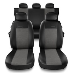 Housses de siège adaptées pour Alfa Romeo 166 I, II, III (1998-2007) - housse siege voiture universelles - couverture siege - PR1