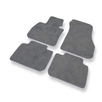 Tapis de Sol Velours adapté pour BMW X2 (2018-....) - Premium tapis de voiture - gris