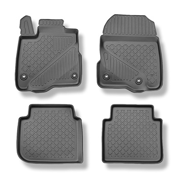 Tapis de sol en TPE adapté pour Honda CR-V VI Plug-in Hybrid (e:PHEV) SUV (08.20