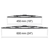 Balais d'essuie-glace de pare-brise adaptés pour Mazda CX-5 SUV (11.2011-2017) - balais standard