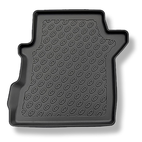 Tapis de sol en TPE adapté pour Ford Tourneo Connect II Van (01.2014-2022) - 5 ou 7 sièges; sans la troisième rangée de sièges - tapis de voiture - noir