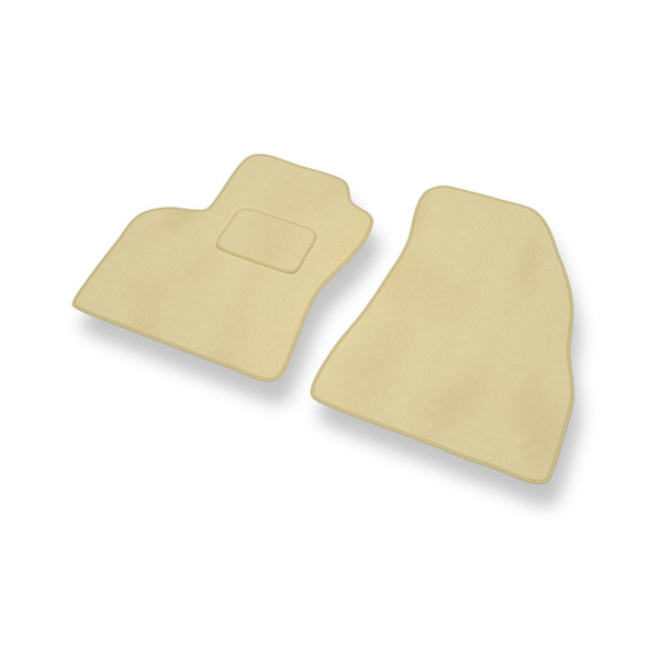 Tapis de Sol Velours adapté pour Citroen Nemo Van (2007-2017) - Premium tapis de voiture - beige