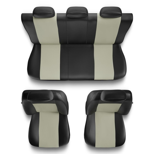 Housses de siège adaptées pour BMW X3 E83, F25, G01, G45 (2003-....) - housse siege voiture universelles - couverture siege - CM-BE